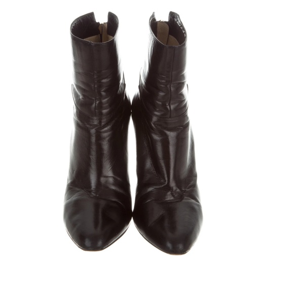 Jimmy Choo Leather Ankle Bootie - Picture 3 of 5